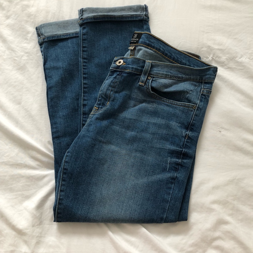 Just Black Cropped Jeans